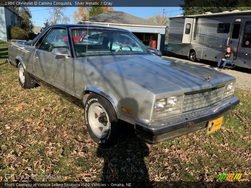 Front 3/4 View of 1986 El Camino Conquista