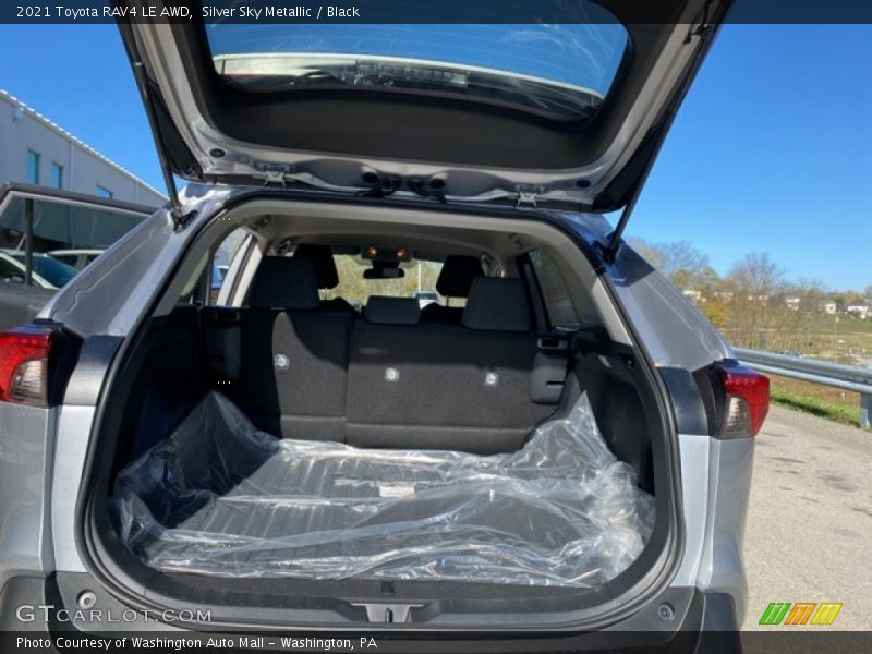 Silver Sky Metallic / Black 2021 Toyota RAV4 LE AWD