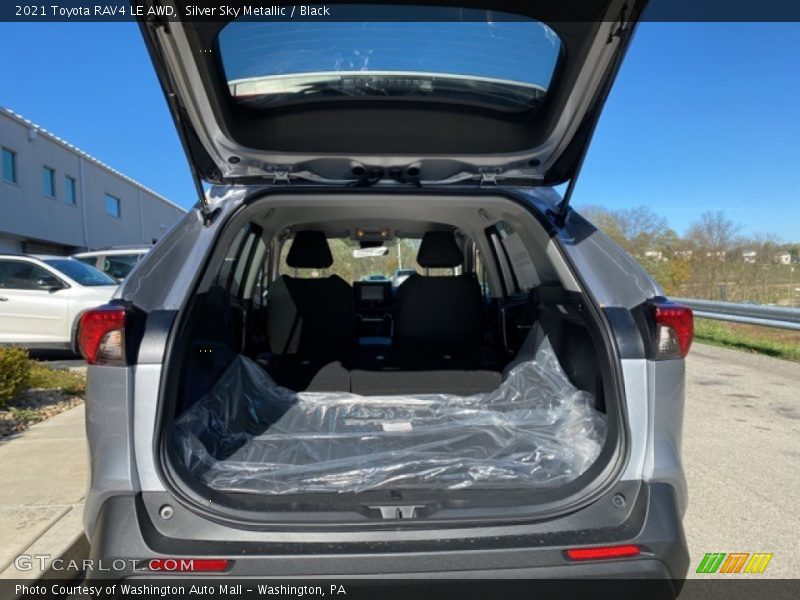Silver Sky Metallic / Black 2021 Toyota RAV4 LE AWD