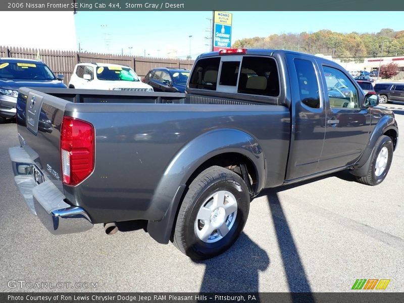 Storm Gray / Desert 2006 Nissan Frontier SE King Cab 4x4