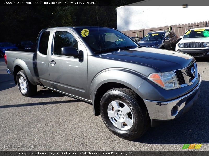 Storm Gray / Desert 2006 Nissan Frontier SE King Cab 4x4