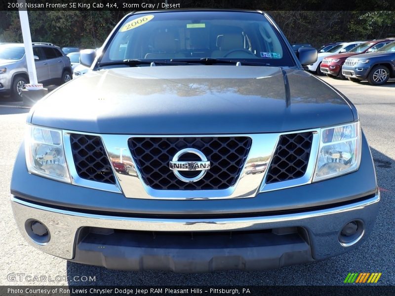 Storm Gray / Desert 2006 Nissan Frontier SE King Cab 4x4