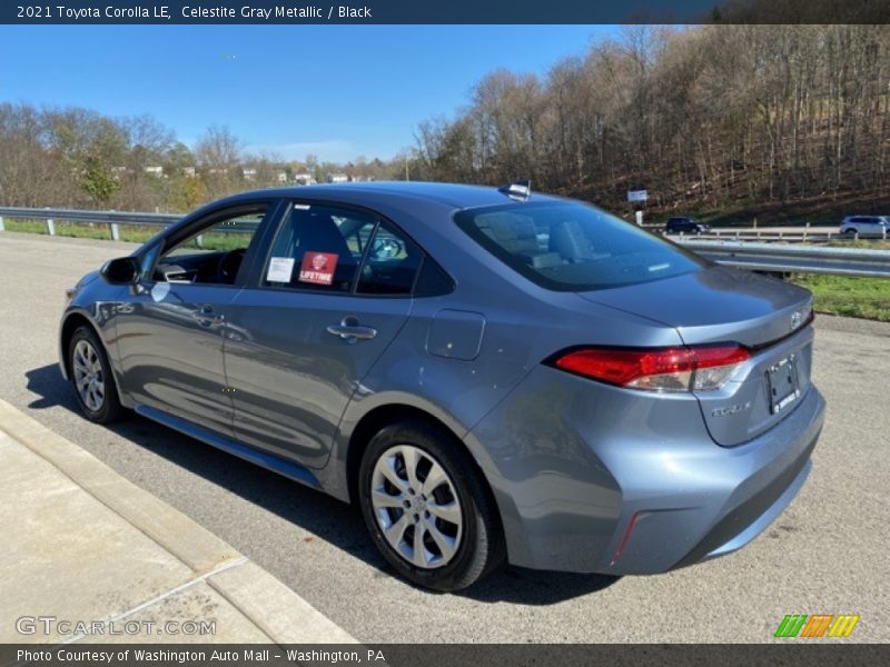 Celestite Gray Metallic / Black 2021 Toyota Corolla LE