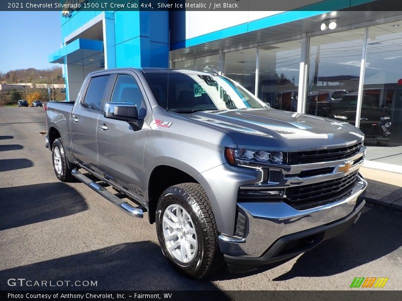  2021 Silverado 1500 LT Crew Cab 4x4 Silver Ice Metallic