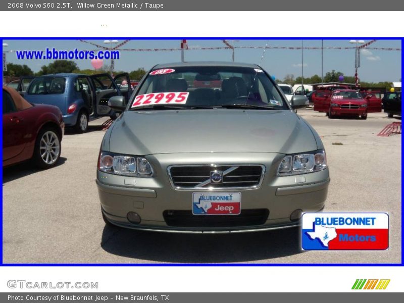 Willow Green Metallic / Taupe 2008 Volvo S60 2.5T