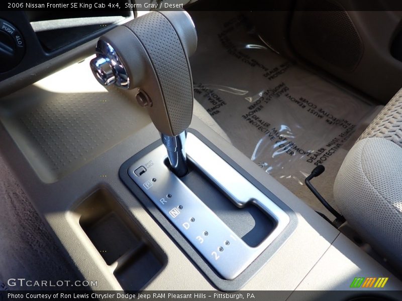 Storm Gray / Desert 2006 Nissan Frontier SE King Cab 4x4