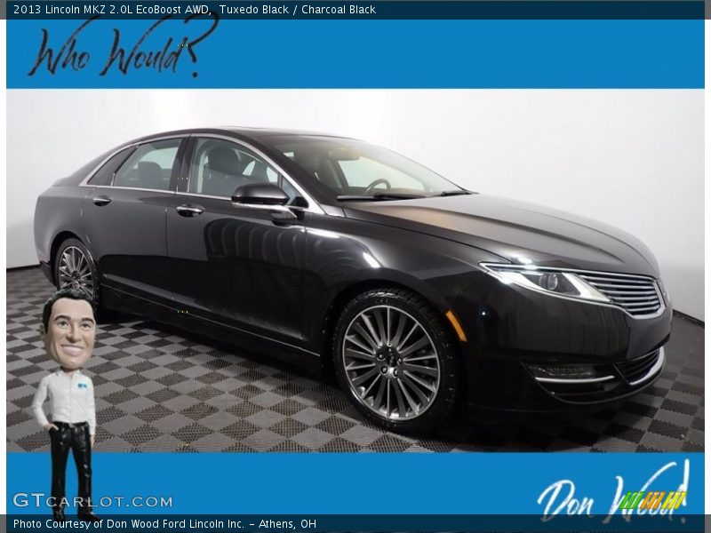 Tuxedo Black / Charcoal Black 2013 Lincoln MKZ 2.0L EcoBoost AWD