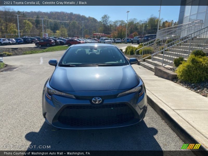 Celestite Gray Metallic / Black 2021 Toyota Corolla LE