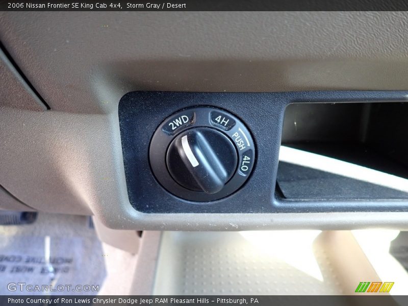 Storm Gray / Desert 2006 Nissan Frontier SE King Cab 4x4