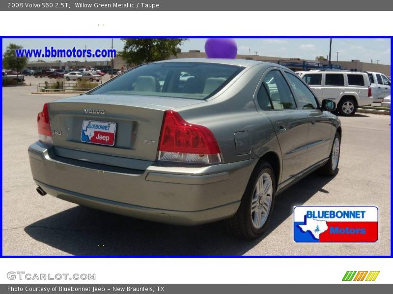 Willow Green Metallic / Taupe 2008 Volvo S60 2.5T