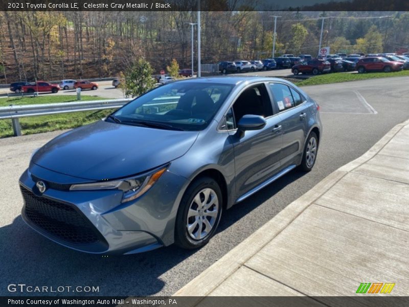 Celestite Gray Metallic / Black 2021 Toyota Corolla LE