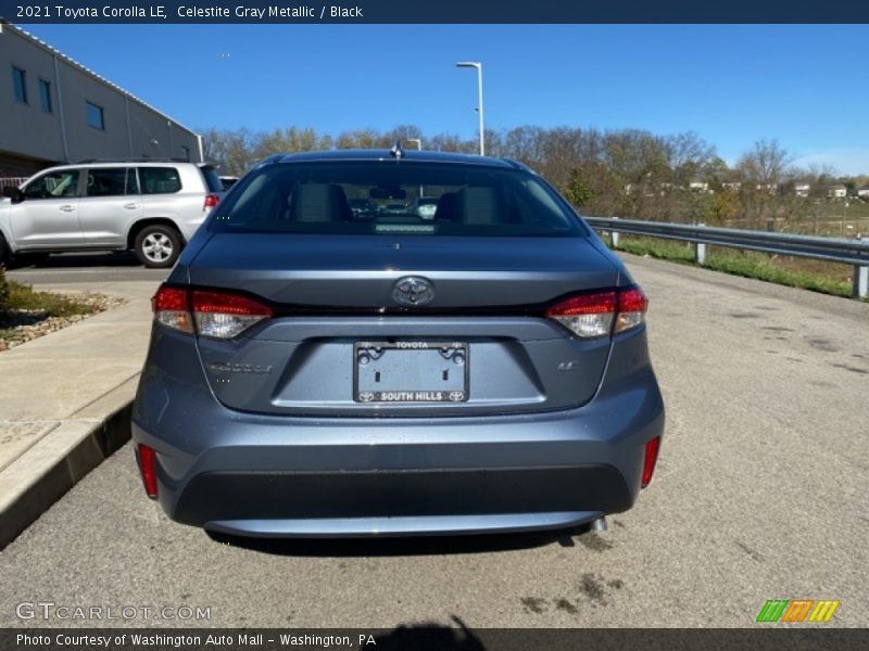 Celestite Gray Metallic / Black 2021 Toyota Corolla LE