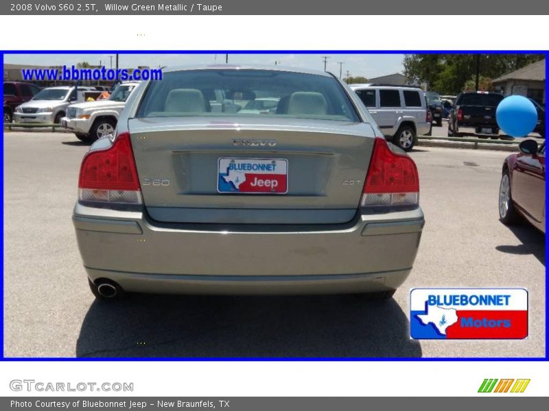 Willow Green Metallic / Taupe 2008 Volvo S60 2.5T