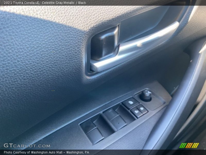 Celestite Gray Metallic / Black 2021 Toyota Corolla LE