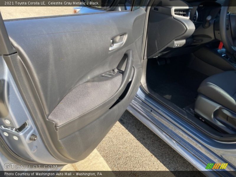 Celestite Gray Metallic / Black 2021 Toyota Corolla LE