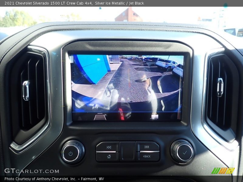 Silver Ice Metallic / Jet Black 2021 Chevrolet Silverado 1500 LT Crew Cab 4x4