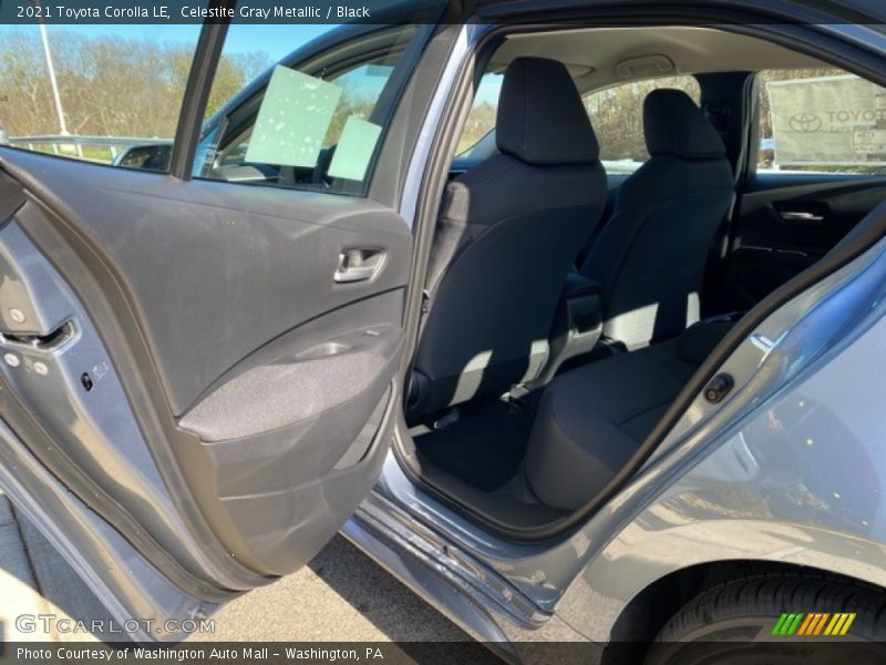 Celestite Gray Metallic / Black 2021 Toyota Corolla LE