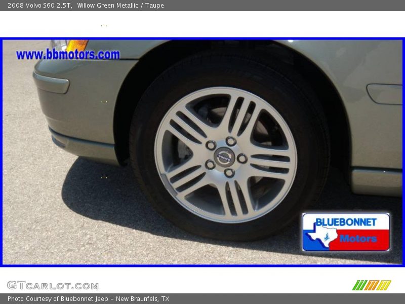 Willow Green Metallic / Taupe 2008 Volvo S60 2.5T