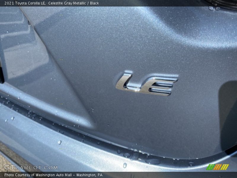Celestite Gray Metallic / Black 2021 Toyota Corolla LE