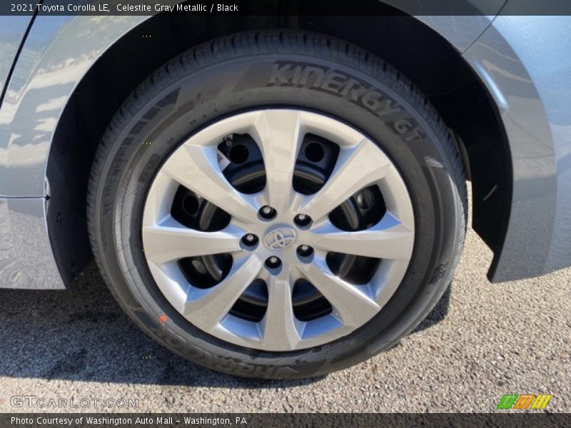 Celestite Gray Metallic / Black 2021 Toyota Corolla LE