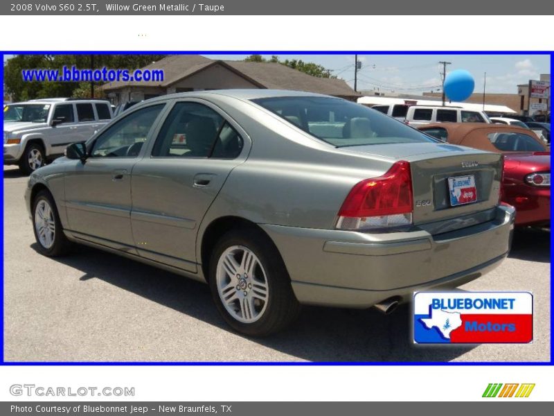 Willow Green Metallic / Taupe 2008 Volvo S60 2.5T