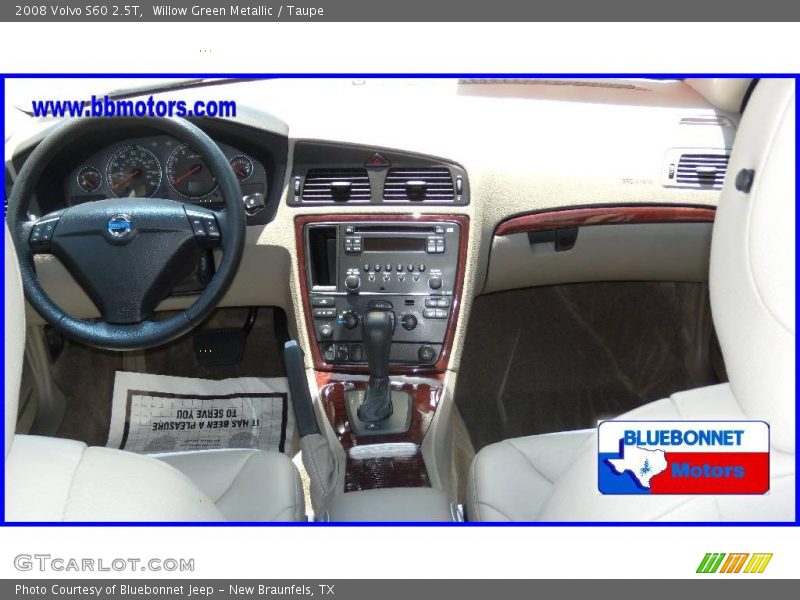 Willow Green Metallic / Taupe 2008 Volvo S60 2.5T