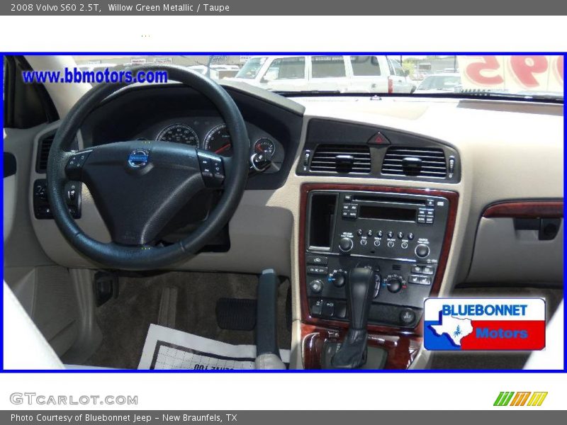 Willow Green Metallic / Taupe 2008 Volvo S60 2.5T