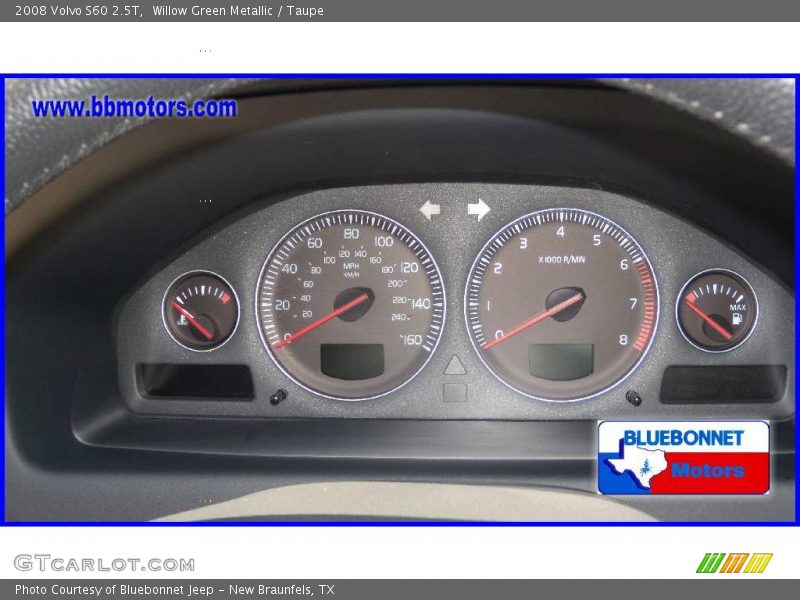 Willow Green Metallic / Taupe 2008 Volvo S60 2.5T