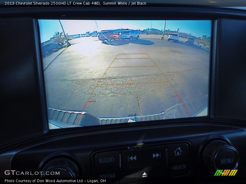 Summit White / Jet Black 2019 Chevrolet Silverado 2500HD LT Crew Cab 4WD