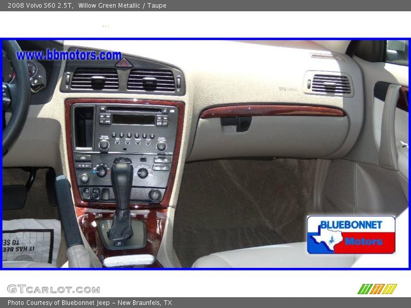 Willow Green Metallic / Taupe 2008 Volvo S60 2.5T