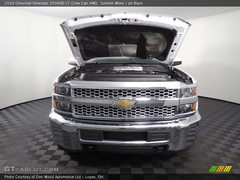 Summit White / Jet Black 2019 Chevrolet Silverado 2500HD LT Crew Cab 4WD