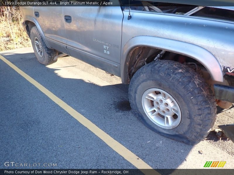 Bright Platinum Metallic / Agate 1999 Dodge Durango SLT 4x4