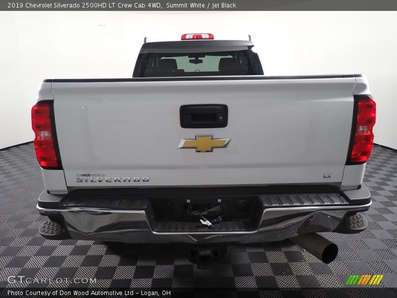Summit White / Jet Black 2019 Chevrolet Silverado 2500HD LT Crew Cab 4WD