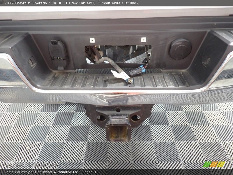 Summit White / Jet Black 2019 Chevrolet Silverado 2500HD LT Crew Cab 4WD