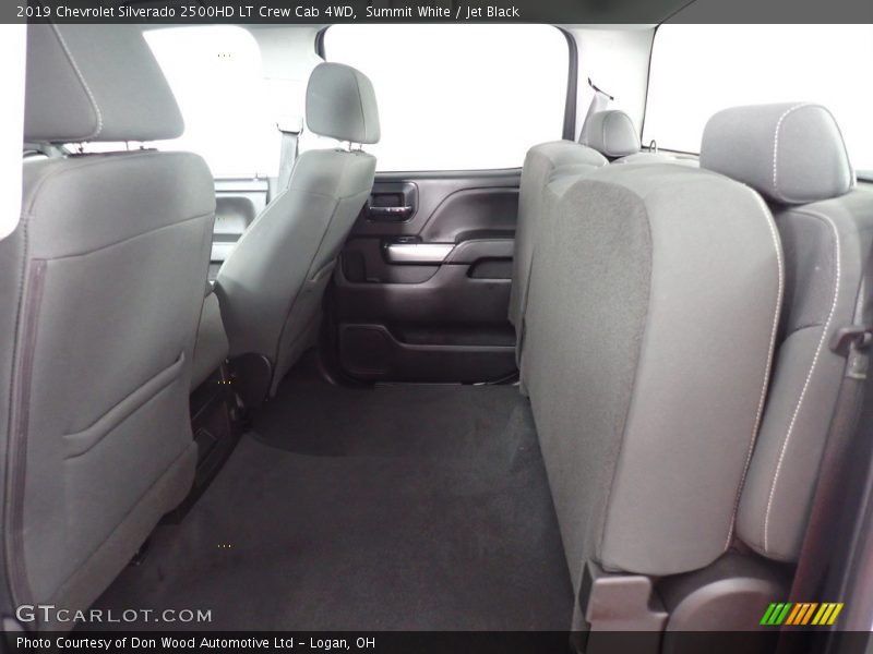 Summit White / Jet Black 2019 Chevrolet Silverado 2500HD LT Crew Cab 4WD