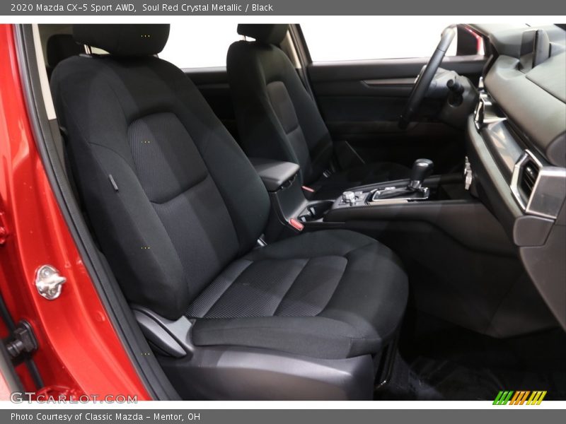 Soul Red Crystal Metallic / Black 2020 Mazda CX-5 Sport AWD