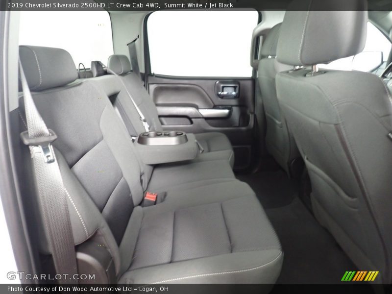 Summit White / Jet Black 2019 Chevrolet Silverado 2500HD LT Crew Cab 4WD