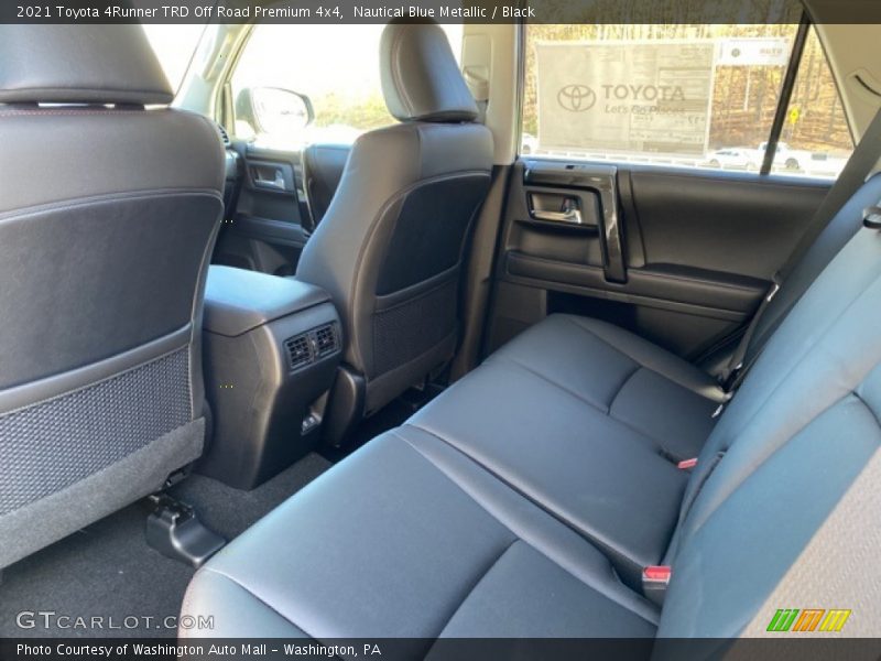 Rear Seat of 2021 4Runner TRD Off Road Premium 4x4