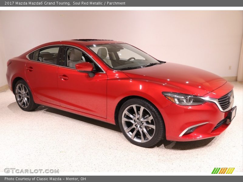 Soul Red Metallic / Parchment 2017 Mazda Mazda6 Grand Touring