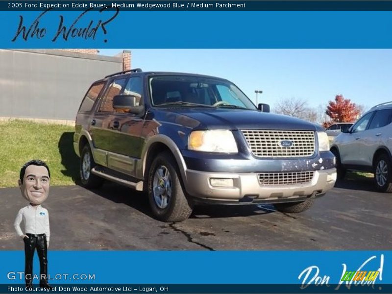Medium Wedgewood Blue / Medium Parchment 2005 Ford Expedition Eddie Bauer
