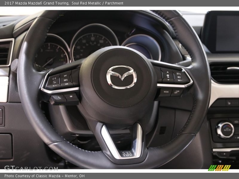 Soul Red Metallic / Parchment 2017 Mazda Mazda6 Grand Touring