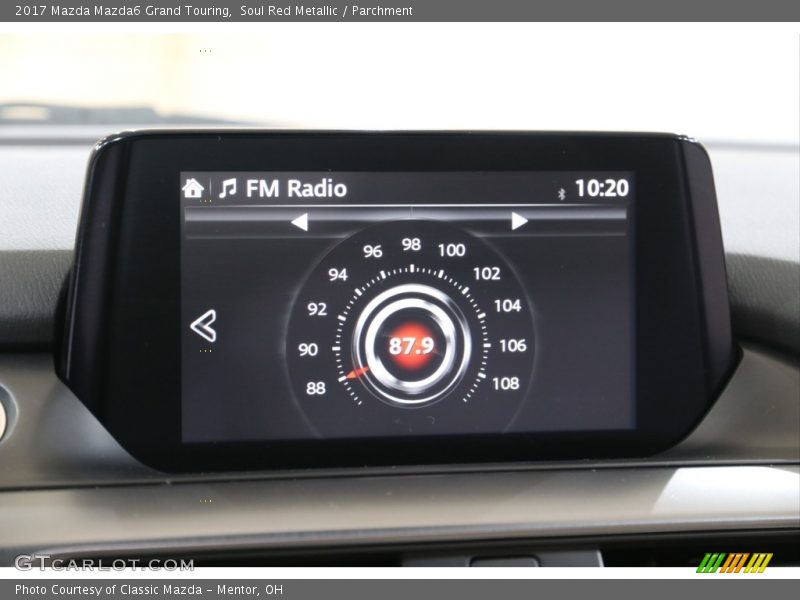 Soul Red Metallic / Parchment 2017 Mazda Mazda6 Grand Touring