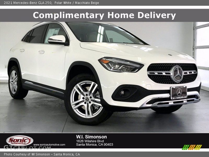 Polar White / Macchiato Beige 2021 Mercedes-Benz GLA 250