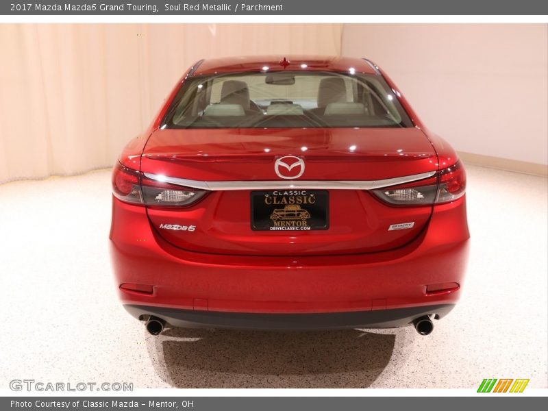 Soul Red Metallic / Parchment 2017 Mazda Mazda6 Grand Touring