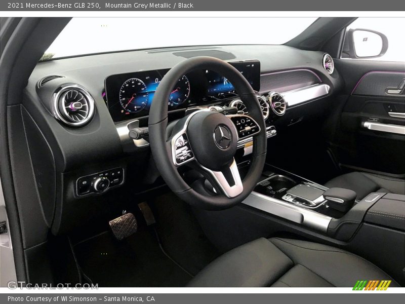 Mountain Grey Metallic / Black 2021 Mercedes-Benz GLB 250