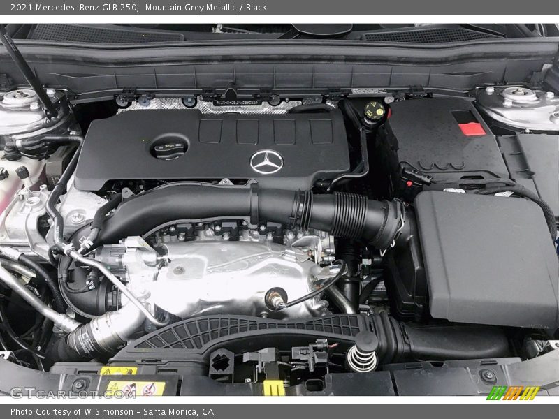 Mountain Grey Metallic / Black 2021 Mercedes-Benz GLB 250