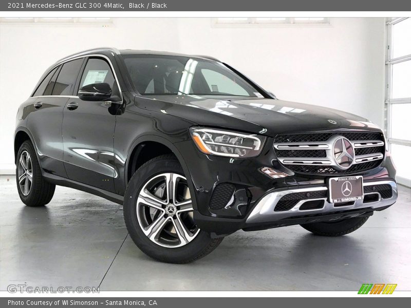 Black / Black 2021 Mercedes-Benz GLC 300 4Matic