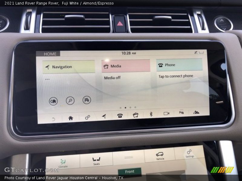 Fuji White / Almond/Espresso 2021 Land Rover Range Rover