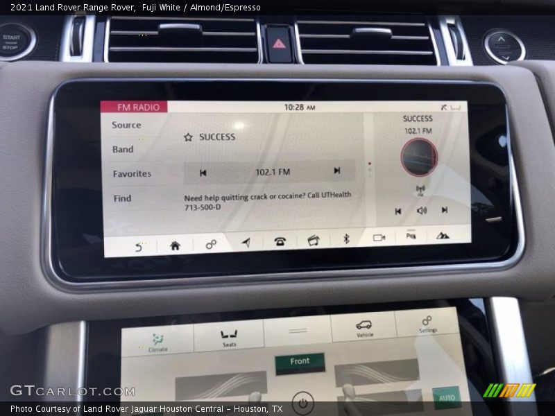 Fuji White / Almond/Espresso 2021 Land Rover Range Rover