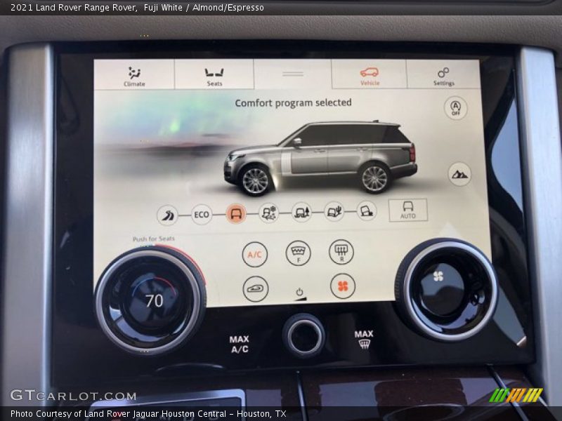 Fuji White / Almond/Espresso 2021 Land Rover Range Rover